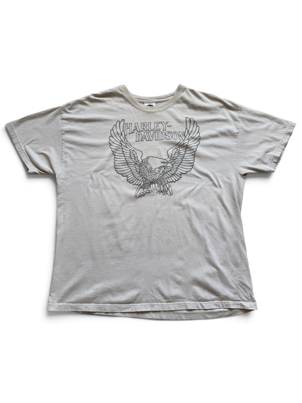 Y2K Harley Davidson eagle graphic t shirt